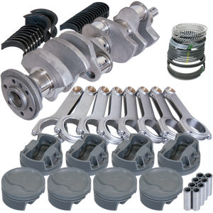 Eagle Chevy 400 3.875in Crank 6.000in H-Beam Stroker Rods -22cc 4.125in Pistons Rotating Assembly