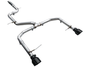 AWE Tuning 22-25 Volkswagen Jetta GLI Track Edition Exhaust - Diamond Black Tips