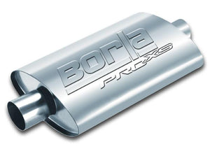 Borla Universal 4in x 9-1/2in x 14in Oval Center/Offset 3in Inlet/Outlet ProXS Muffler