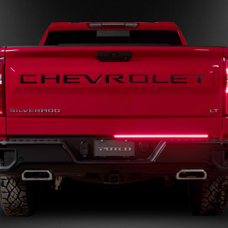 Putco 2024+ Ford F150 w/Factory Halogen Tail Light 60in Red Blade Tailgate Light Bar Plug-N-Play