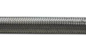 Vibrant -12 AN SS Braided Flex Hose (10 foot roll)
