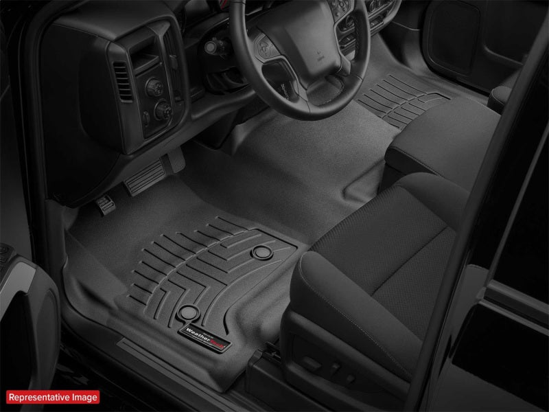 WeatherTech 2019+ Hyundai Veloster Rear FloorLiner - Grey