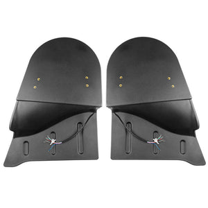 DS18 2007-18 Jeep JK/JKU Subwoofer Enclosure Fits 2x 12in Subwoofers Wheel Well Sealed Left & Right
