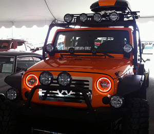 Oracle Jeep Wrangler 07-17 Halo Kit - ColorSHIFT