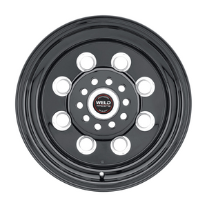 Weld Black Draglite 15x4 / 5x114.3 / 2.5 BS / 3.18 HB - Gloss Black - Non-BL Wheel