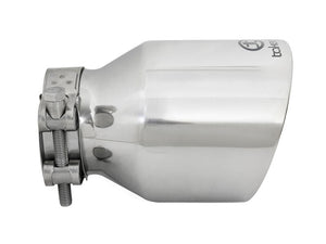 aFe Takeda Universal Exhaust Tip 2-1/2 IN Inlet x 4 IN Outlet x 6 IN L- Polished