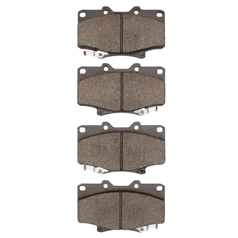 R1 93-97 Lexus LX450 Front Semi Met Pads & Hardware Kit