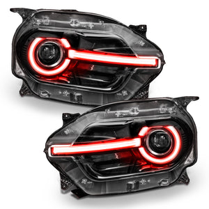 Oracle 2021 Ford Bronco Sport RGB+W Headlight DRL + Halo - ColorSHIFT w/ RF Controller