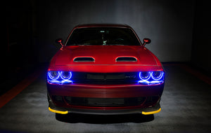 Oracle Dodge Challenger 15-21 LED Waterproof Halo Kit - ColorSHIFT w/ 2.0 Controller