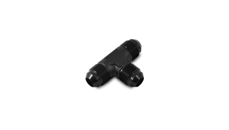 Vibrant -10AN Flare Tee Adapter Fitting - Aluminum