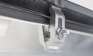 Access 07-21 Toyota Tundra 6ft 6in Bed (w/ Deck Rails) LOMAX Tri-Fold Cover - Urethane Diamond Plate