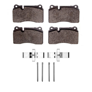 R1 06-19 Chevrolet Corvette Front/Rear Semi Met Pads & Hardware Kit