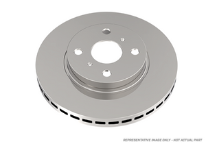 DBA 08-15 Mitsubishi EVO X En-Shield Standard Rear Brake Rotor