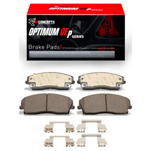 R1 2005-2023 Chrysler 300 Front R1 Optimum OE Pads & Hardware Kit