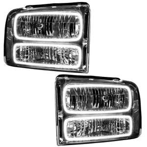 Oracle 05-07 Ford F-250/350 SMD HL - Chrome - ColorSHIFT w/ 2.0 Controller