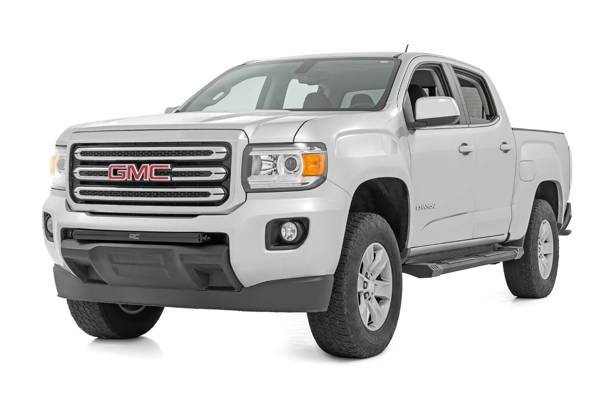 Rough Country HD2 Aluminum Running Boards Crew Cab | Chevy/GMC Canyon/Colorado (15-26)