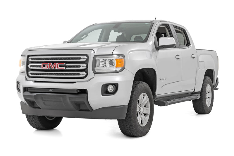 Rough Country HD2 Aluminum Running Boards Crew Cab | Chevy/GMC Canyon/Colorado (15-26)