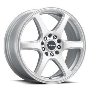 Raceline 146S Matrix 17x7.5in / 5x110/5x115 BP / 40mm Offset / 72.62mm Bore - Gloss Silver Wheel
