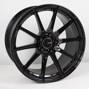 Enkei TS10 17x9 5x100 45mm Offset 72.6mm Bore Black Wheel *Min Order Qty 40*