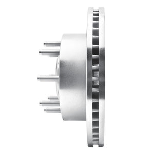 R1 05-07 Ford F-250 2WD (Super Duty) Front Right Drilled & Slotted Silver Brake Rotor