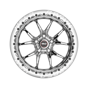 Weld S85 Beadlock 17x10/5x120/7.2 BS/3.18 HB-Polished Center-Polished Shell-Polished SBL Wheel