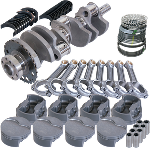 Eagle Chevy LS7 4.000in Crank 24 Tth Rlctor 6.125in I-Beam Rods 4.125in Pistons Rotating Assembly