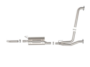 aFe 2022+ Nissan Frontier V6 ROCK BASHER SS Cat-Back Exhaust System
