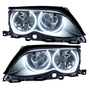 Oracle 02-05 BMW 3 Series SMD HL - Black - ColorSHIFT w/o Controller