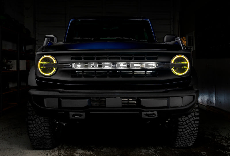 Oracle 2021 Ford Bronco DRL Upgrade w/ Halo Kit - ColorSHIFT w/ 2.0 Controller