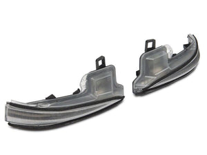 Raxiom 16-23 Toyota Tacoma Axial Series Amber LED Mirror Lights- Clear