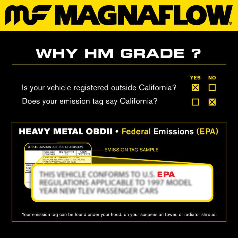 MagnaFlow Direct Fit Catalytic Converter 99-02 Expedition 5.4L 4wd