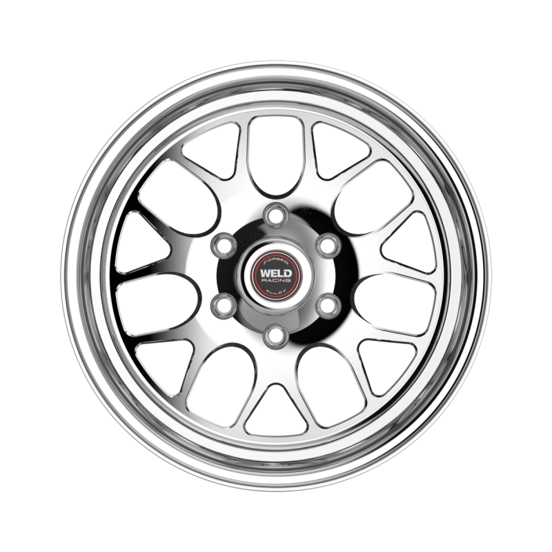 Weld S77 HD 17x10 / 6x139.7 / 6.2 BS / 3.54 HB - Polished Center - Polished Shell - Non-BL Wheel