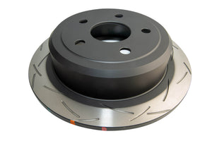 DBA 07-09 Jeep Wrangler JK/12+ Grand Cherokee exc SRT-8 (350mm Dia) Rear Slotted 4000 Series Rotor