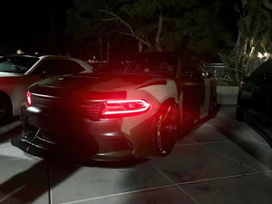 Oracle 15-21 Dodge Charger RGB+W DRL Headlight DRL Upgrade Kit - ColorSHIFT 2