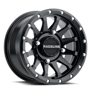 Raceline A95B Trophy 15x6in / 4x156 BP / 40mm Offset / 132.5mm Bore - Satin Black Wheel