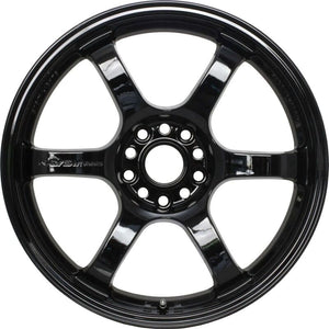 Gram Lights 57DR 19x9.5 +25 5x112 Glossy Black Wheel (MOQ 20pc)