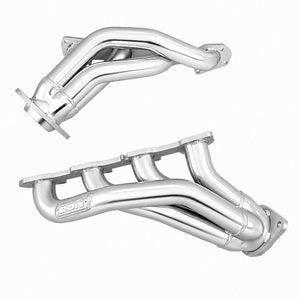 BBK 05-10 Dodge Hemi 6.1L Shorty Tuned Length Exhaust Headers - 1-7/8in Silver Ceramic