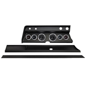 Autometer Chrono Direct Fit Dash Kit 1967 Chevy Chevelle (2 x 3-3/8in. / 4 x 2-1/16in.)