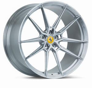 Vossen x Novitec NF9 21x10 5x114.3 BP ET32 Brushed Gloss Clear Ferrari 812 Superfast/GTS Front Wheel