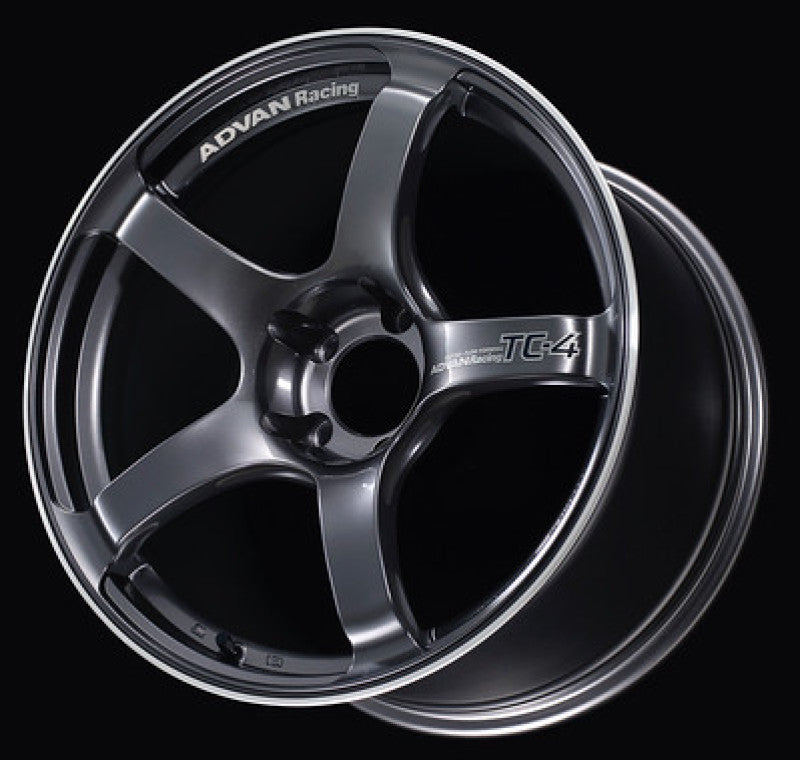 Advan TC4 17x7.5 +48 5x112 Racing Gunmetallic and Ring Wheel