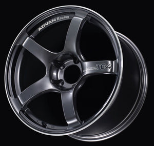 Advan TC4 17x7.5 +35 4x100 Racing Gunmetallic and Ring Wheel