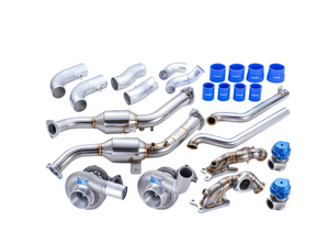 GReddy 23+ Nissan Z RZ34 Twin Turbo Upgrade Kit - TD05H 18G 8CM