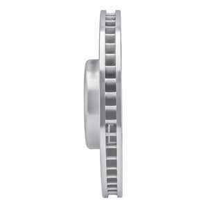 R1 16-25 BMW i4 Right Front Drilled & Slotted Silver Brake Rotor