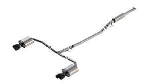 Borla 21-23 Hyundai Sonata N Line 2.5L i4 AT FWD 4DR 2.00in 2.75in S-Type Exhaust - Black Chrome