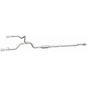 MagnaFlow 2019 Chevy Silverado 1500 V8 5.3L Street Series Quad Split Rear Exhaust w/ Polished Tips