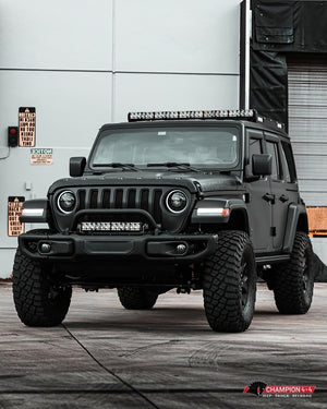 Oracle Oculus Bi-LED Projector Headlights for Jeep JL/Gladiator JT - Matte Blk - 5500K
