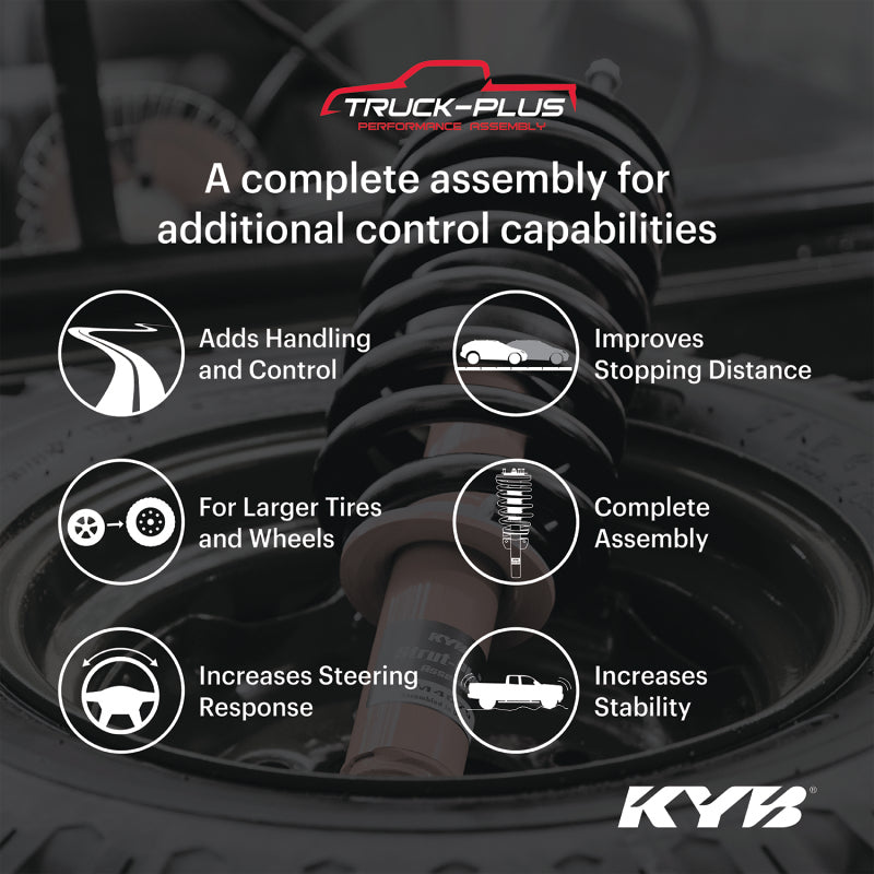 KYB Shocks & Struts Gas-A-Just Front 09-13 Ford F-150 (4WD)