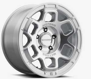 Method MR710-HD Bead Grip 17x8.5 / 5x5 / 0mm Offset / Machined Clear Coat Wheel