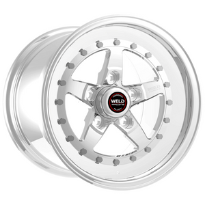 Weld Weldstar 15x8 / 5x120 / 5.5 BS / 3.18 HB - Polished Center - Polished Shell - Non-BL Wheel
