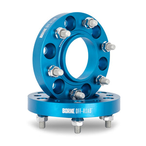 Mishimoto Wheel Spacers - 6x139.7 - 106 - 25mm - M12 - Blue